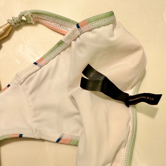 Vix Calala Brazilian M Bikini Bottoms w/Rope Bead Accent - Picture 7 of 9